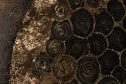 XXL Öl Gemälde 'Golden Connection' | Handgemaltes Unikat