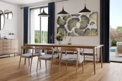XXL Öl Gemälde 'Goldenes Ginkgo' | Handgemaltes Unikat