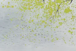 XXL Öl Gemälde 'Golden Leaves' | Handgemaltes Unikat