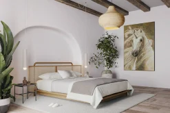 XXL Öl Gemälde 'Golden Unicorn' | Handgemaltes Unikat