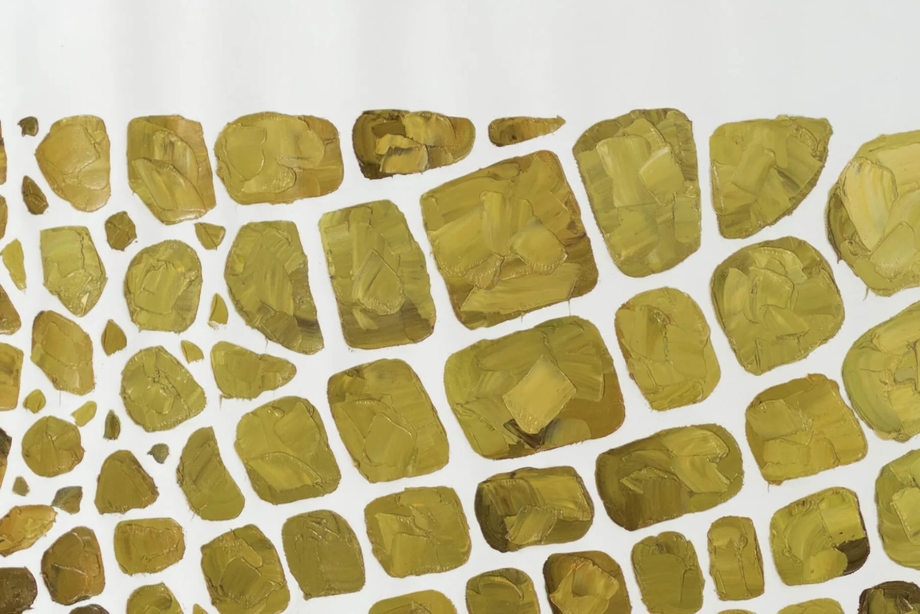 XXL Öl Gemälde 'Goldhaut' | Handgemaltes Unikat