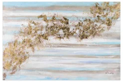 XXL Öl Gemälde 'Goldstaub' | Handgemaltes Unikat
