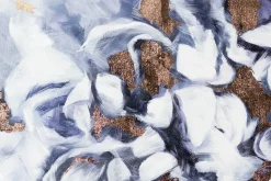 XXL Öl Gemälde 'Gold und Seide' | Handgemaltes Unikat