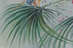 XXL Öl Gemälde 'Gorgeous Macaws' | Handgemaltes Unikat