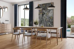 XXL Öl Gemälde 'Grace Peacock' | Handgemaltes Unikat
