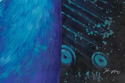 XXL Öl Gemälde 'Guardian of the Sky' | Handgemaltes Unikat