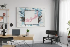 XXL Öl Gemälde 'Hauch in Rosa' | Handgemaltes Unikat