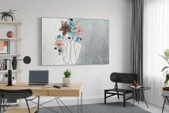 XXL Öl Gemälde 'Head of Flowers' | Handgemaltes Unikat