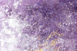 XXL Öl Gemälde 'Heliotrope Blossoms' | Handgemaltes Unikat