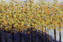 XXL Öl Gemälde 'Herbst in den Bergen' | Handgemaltes Unikat