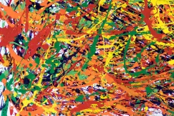 XXL Öl Gemälde 'Herbstrauschen' | Handgemaltes Unikat