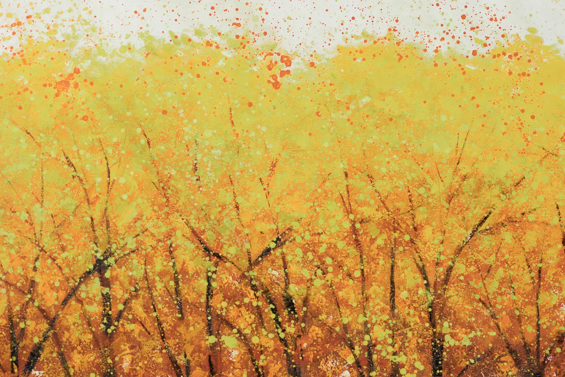 XXL Öl Gemälde 'Herbstträume' | Handgemaltes Unikat