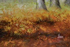 XXL Öl Gemälde 'Herbstwaldmomente' | Handgemaltes Unikat