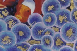 XXL Öl Gemälde 'Hidden Clownfish' | Handgemaltes Unikat