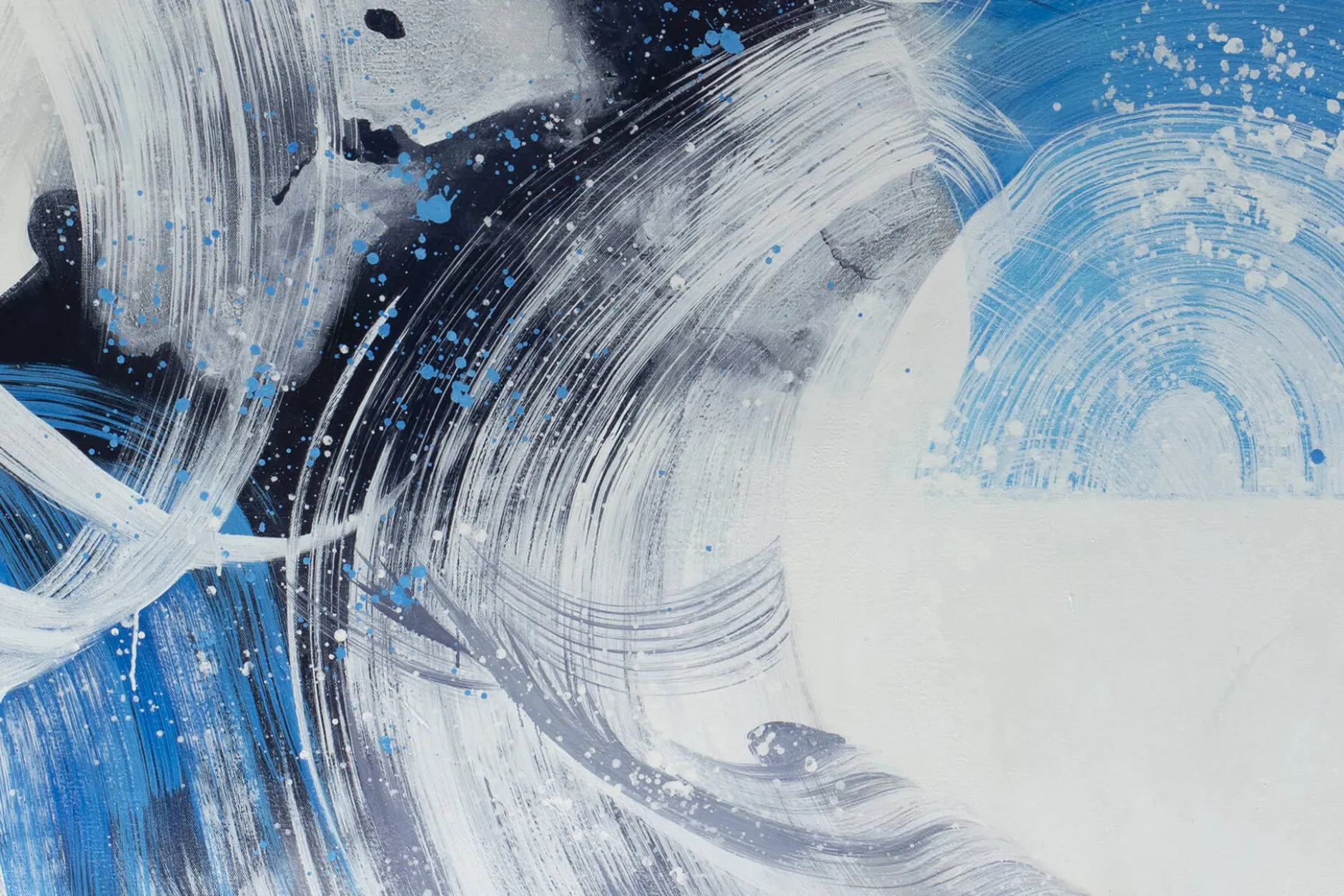 XXL Öl Gemälde 'Himmel und Meer' | Handgemaltes Unikat