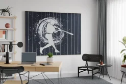 XXL Öl Gemälde 'Hit a Home Run' | Handgemaltes Unikat