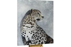XXL Öl Gemälde 'Hoheit des Leoparden' | Handgemaltes Unikat