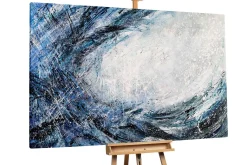 XXL Öl Gemälde 'Ice Storm' | Handgemaltes Unikat