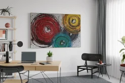 XXL Öl Gemälde 'Im Bann der Farben' | Handgemaltes Unikat
