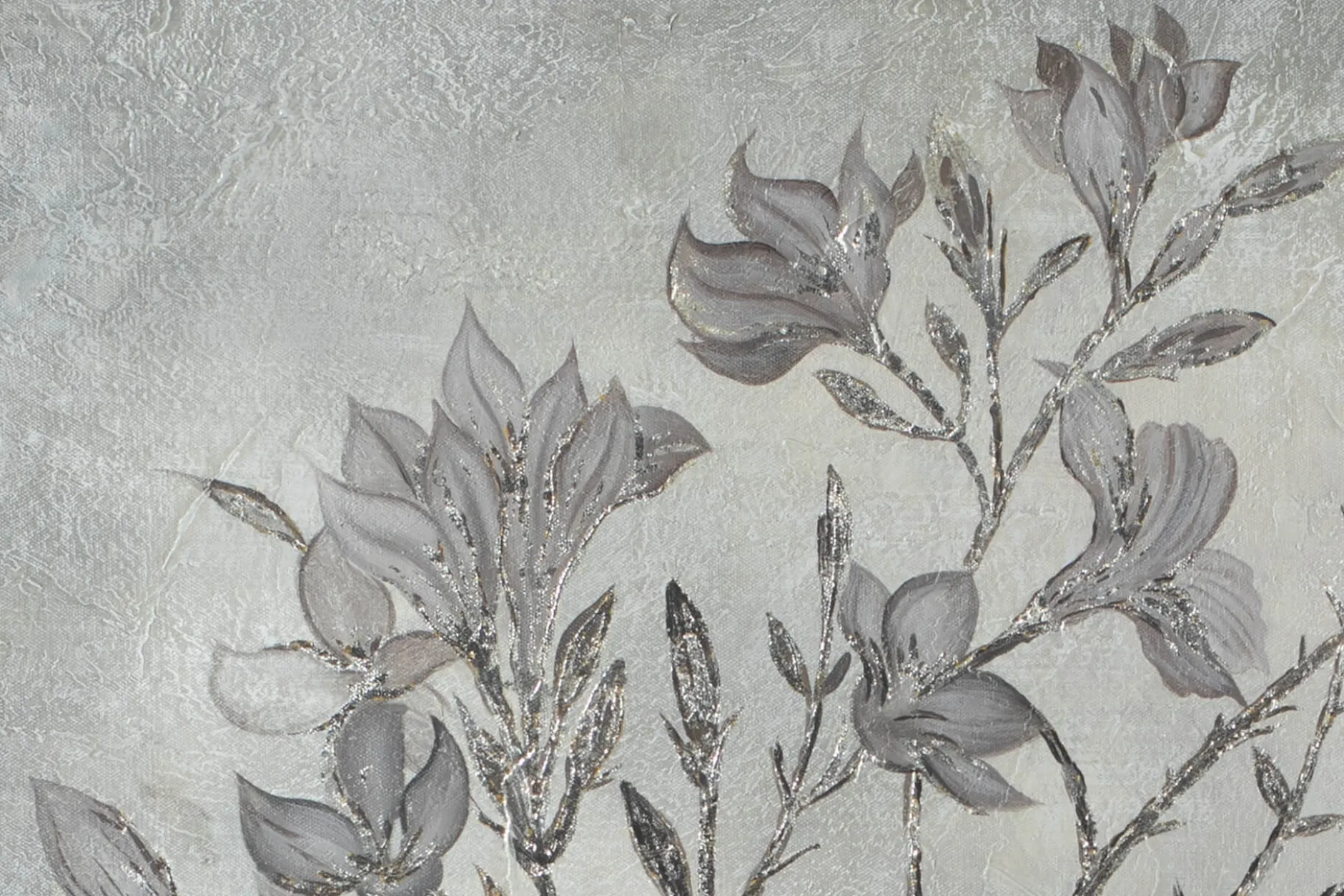 XXL Öl Gemälde 'Immortalised Flowers' | Handgemaltes Unikat