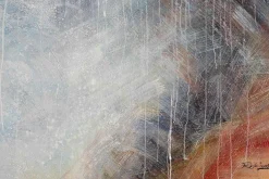XXL Öl Gemälde 'Im Nebel der Zeit' | Handgemaltes Unikat