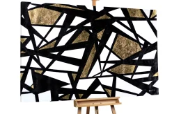 XXL Öl Gemälde 'Im Netz der Kunst' | Handgemaltes Unikat