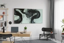 XXL Öl Gemälde 'In der Urzeit' | Handgemaltes Unikat