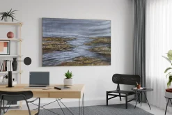 XXL Öl Gemälde 'Insel der Ewigkeit' | Handgemaltes Unikat