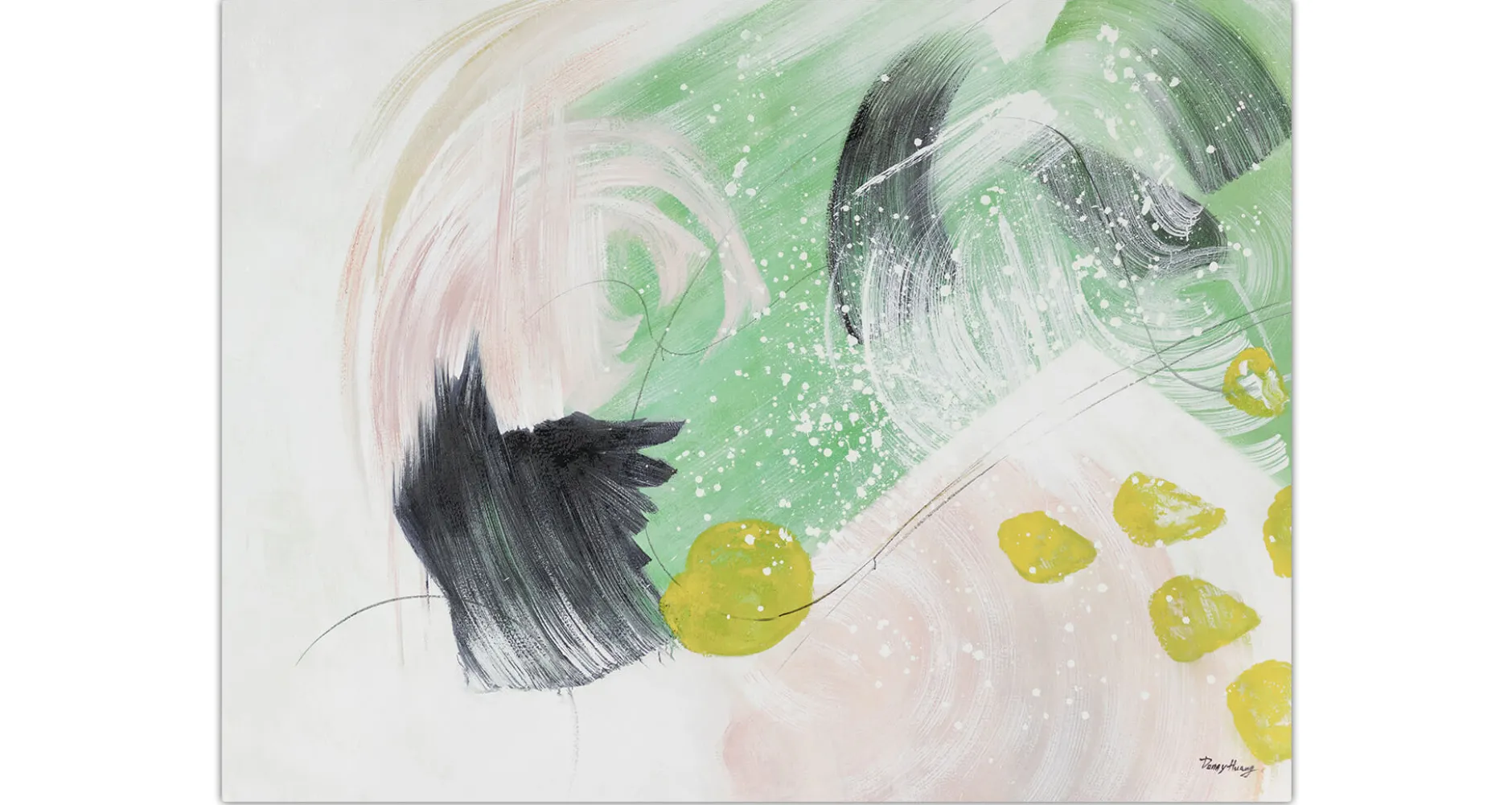 XXL Öl Gemälde 'In the Seventh Heaven' | Handgemaltes Unikat