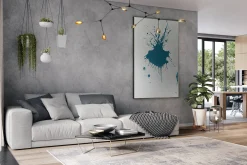 XXL Öl Gemälde 'In the turquoise depths' | Handgemaltes Unikat