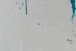 XXL Öl Gemälde 'In the turquoise depths' | Handgemaltes Unikat