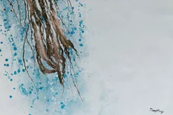 XXL Öl Gemälde 'Jellyfish Mystery' | Handgemaltes Unikat
