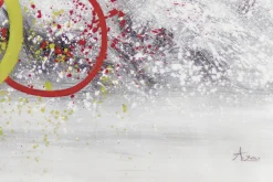XXL Öl Gemälde 'Jumping through Hoops' | Handgemaltes Unikat