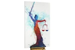 XXL Öl Gemälde 'Justice in Colours' | Handgemaltes Unikat