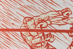 XXL Öl Gemälde 'Kampf um den Sieg' | Handgemaltes Unikat