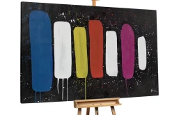XXL Öl Gemälde 'Kingdom of Colours' | Handgemaltes Unikat