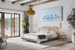 XXL Öl Gemälde 'Klang der Vögel' | Handgemaltes Unikat