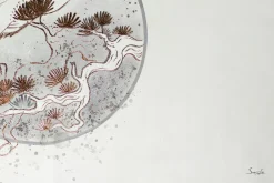 XXL Öl Gemälde 'König der Kraniche' | Handgemaltes Unikat