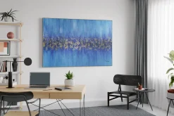 XXL Öl Gemälde 'Königliche Farben' | Handgemaltes Unikat