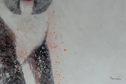 XXL Öl Gemälde 'Koala Smile' | Handgemaltes Unikat