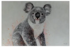 XXL Öl Gemälde 'Koala Smile' | Handgemaltes Unikat