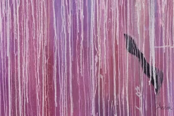 XXL Öl Gemälde 'Lavender in the Air' | Handgemaltes Unikat