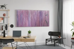 XXL Öl Gemälde 'Lavender in the Air' | Handgemaltes Unikat