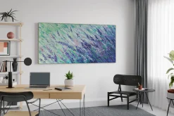 XXL Öl Gemälde 'Lavender Universe' | Handgemaltes Unikat