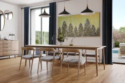 XXL Öl Gemälde 'Leuchtende Wintersonne' | Handgemaltes Unikat