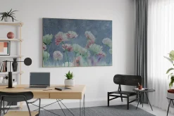 XXL Öl Gemälde 'Lichtblüten' | Handgemaltes Unikat