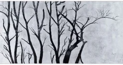 XXL Öl Gemälde 'Lichter Wald' | Handgemaltes Unikat