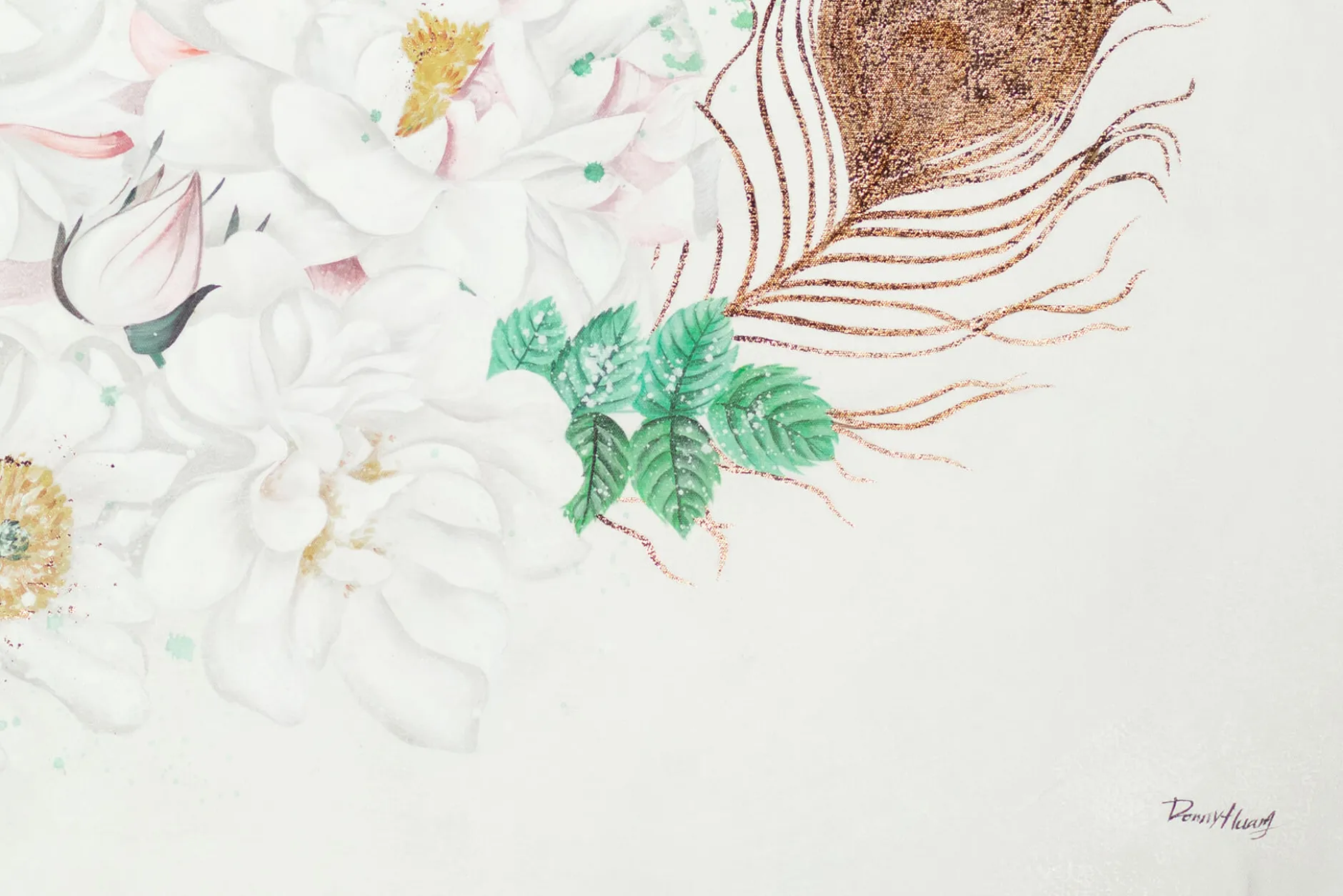 XXL Öl Gemälde 'Liebesbouquet' | Handgemaltes Unikat