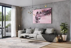 XXL Öl Gemälde 'Liebeszauber' | Handgemaltes Unikat