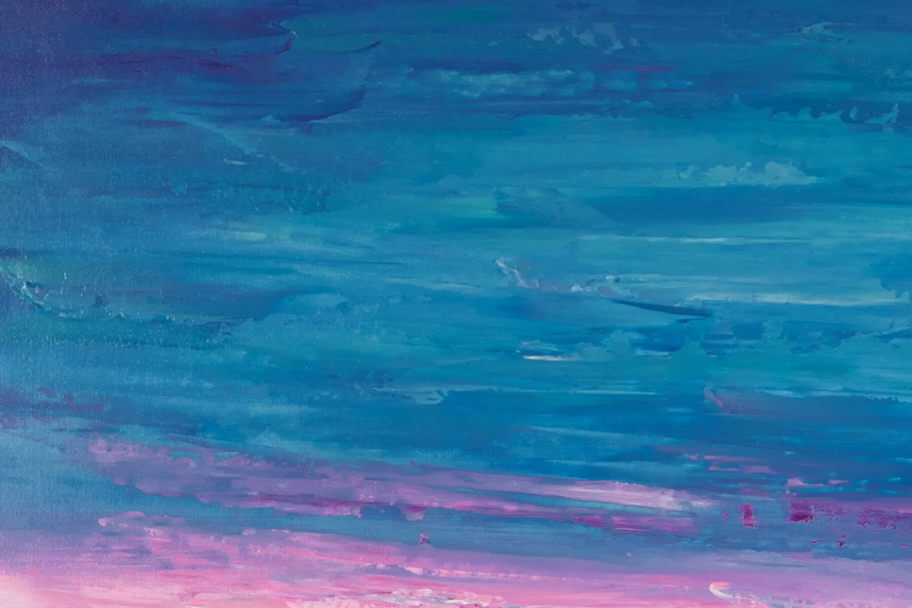 XXL Öl Gemälde 'Lighthouse at Dusk' | Handgemaltes Unikat